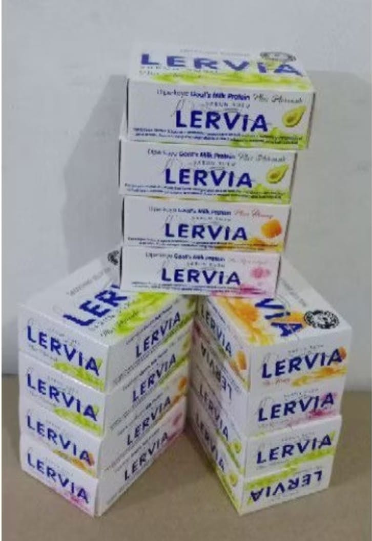produk Lervia Sabun susu