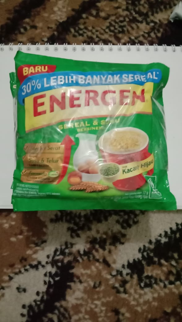 produk Energen Sereal dan susu
