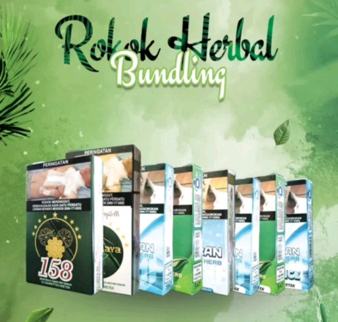 produk ROKOK HERBAL 158