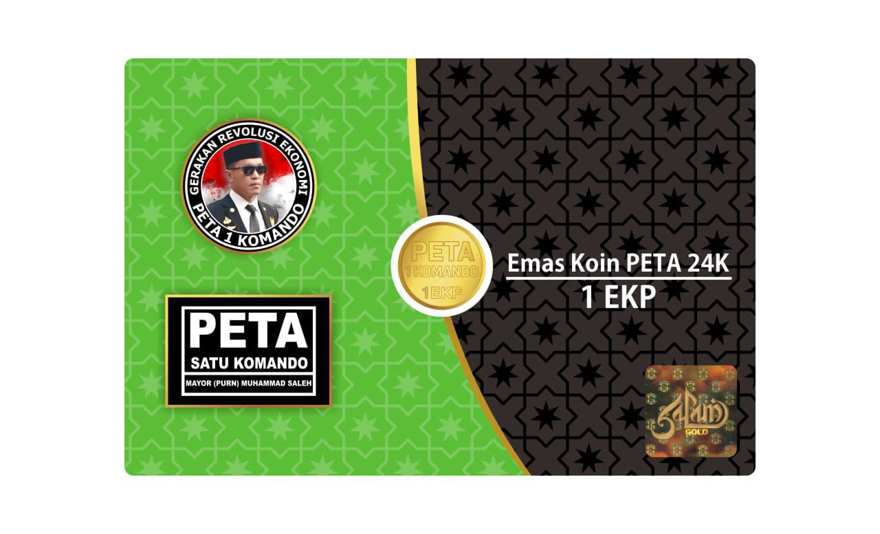 produk Emas Koin PETA 1ekp
