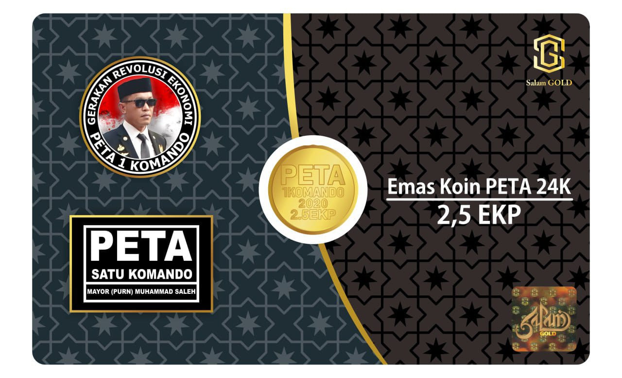 produk Koin Emas PETA 2.5ekp